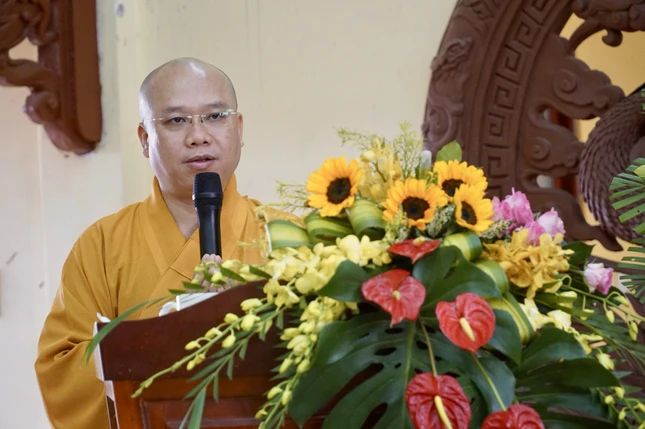 Đại đức Thích Trí Đức, Phó Thư ký Ban Trị sự GHPGVN TP.HCM công bố quyết định tặng Bằng tuyên dương công đức, Bằng công đức của Ban Trị sự GHPGVN TP.HCM