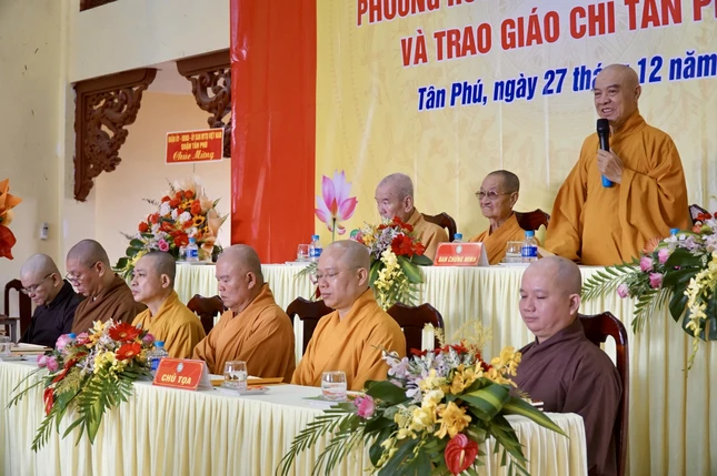 Hòa thượng Thích Nhật Hỷ ban đạo từ