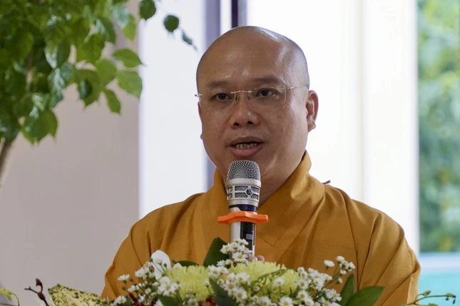 Đại đức Thích Trí Đức công bố quyết định tặng Bằng tuyên dương công đức, Bằng công đức của Ban Trị sự GHPGVN TP.HCM