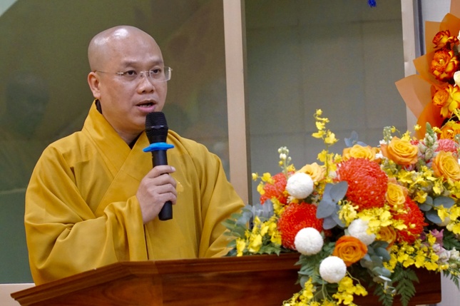 Đại đức Thích Trí Đức công bố quyết định tặng Bằng tuyên dương công đức, Bằng công đức của Ban Trị sự GHPGVN TP.HCM