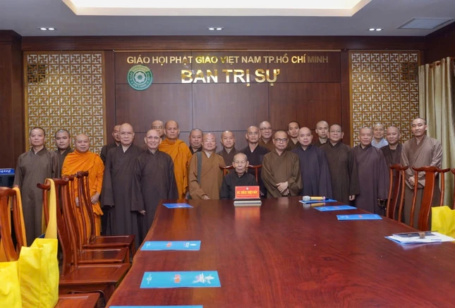 Ban Kiểm soát GHPGVN TP.HCM thông qua nhiều công tác Phật sự trọng tâm năm 2025 vào sáng 10-1, tại Việt Nam Quốc Tự