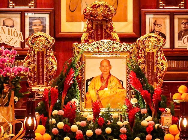 Di ảnh Trưởng lão Hòa thượng Thích Minh Cảnh (1937-2018)