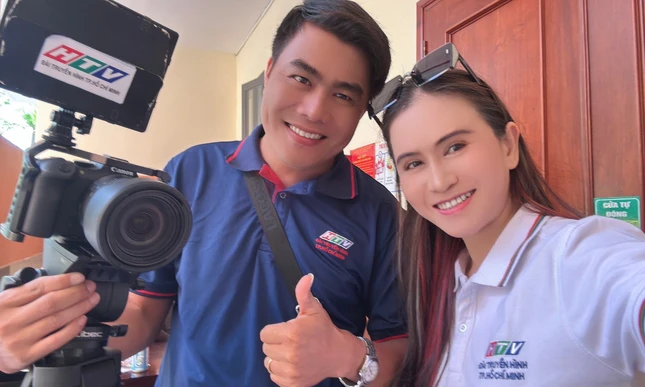 MC - BTV Như Quỳnh, Đài truyền hình TP.HCM – HTV cho biết, những ngày Tết tất bật nhưng vẫn dành thời gian trở về bên gia đình, giây phút có mặt với nhau là điều không gì có thể thay thế