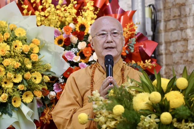Hòa thượng Thích Chơn Không tuyên đọc Thông điệp Đại lễ Phật đản Phật lịch 2570 của Đức Pháp chủ GHPGVN Hòa thượng Thích Chơn Không tuyên đọc Thông điệp Đại lễ Phật đản Phật lịch 2570 của Đức Pháp chủ GHPGVN