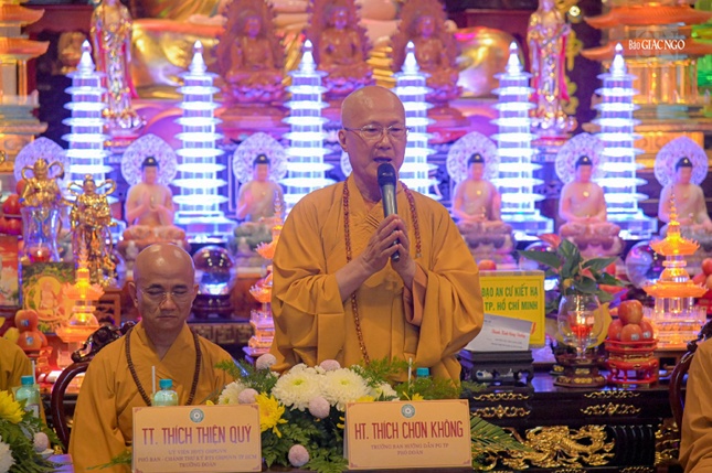 Đoàn 3 - Ban Trị sự GHPGVN TP.HCM thăm các trường hạ tại Q.Phú Nhuận, Bình Tân ảnh 3