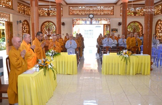 Ban Trị sự GHPGVN Q.Tân Bình tổ chức Hội thi diễn giảng dành cho hành giả an cư ảnh 1