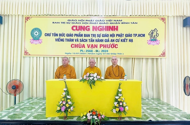 Chư tôn đức Ban Trị sự GHPGVN Q.Bình Tân