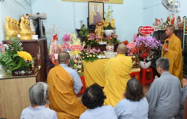 Khóa lễ cung tiến Giác linh Hòa thượng Thích Tâm Tựu