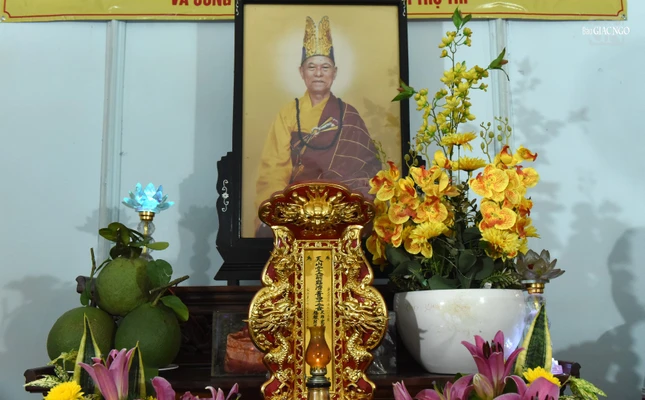 Di ảnh Hòa thượng Thích Tâm Tựu