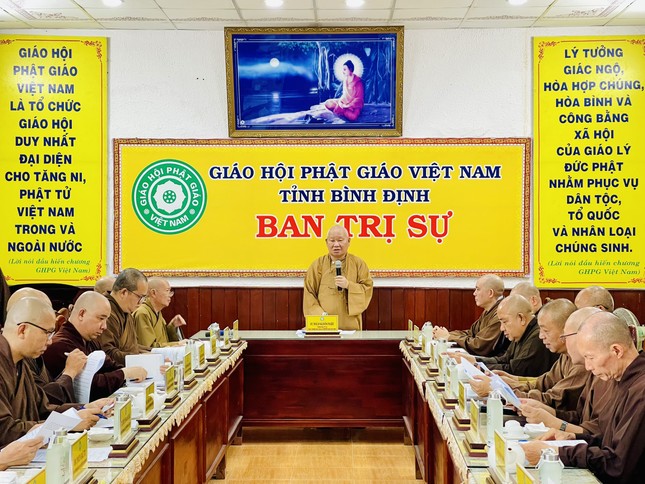 Hòa thượng Thích Nguyên Phước phát biểu Hòa thượng Thích Nguyên Phước phát biểu