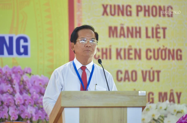 Ông Trần Văn Khuyên phát biểu khai mạc