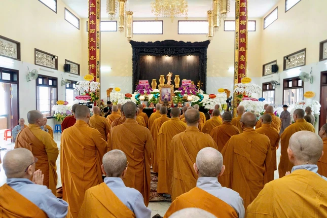 Trang nghiêm Lễ tưởng niệm 7 năm ngày Trưởng lão Hòa thượng Thích Tắc An viên tịch