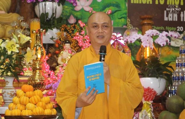 Thượng tọa Thích Thiện Chơn triển khai về Hội thi giáo lý Phật tử năm 2024