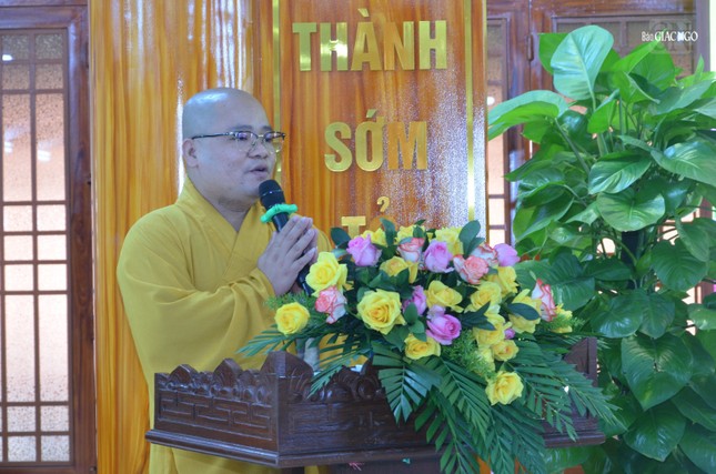 Đại đức Thích Quang Hội trình phương hướng hoạt động Phật sự trong năm 2025 Đại đức Thích Quang Hội trình phương hướng hoạt động Phật sự trong năm 2025