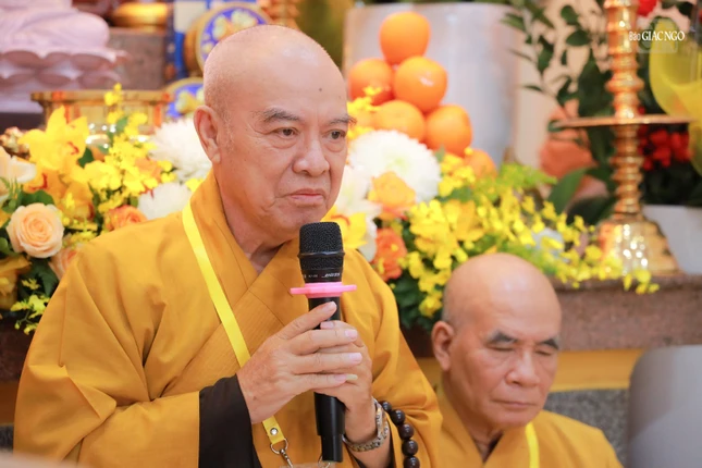 Hòa thượng Thích Nhựt Hỷ ban đạo từ