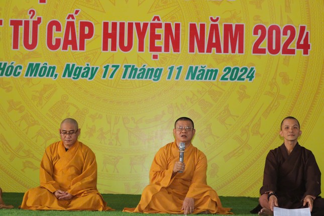 Thượng tọa Thích Minh Thanh ban đạo từ Thượng tọa Thích Minh Thanh ban đạo từ