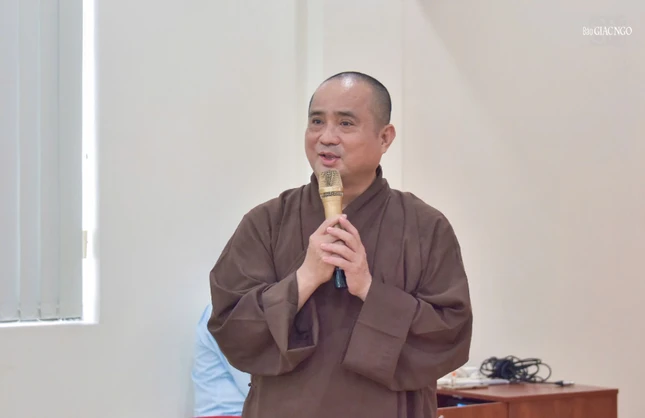 Thượng tọa Thích Tâm Hải gởi lời chúc lành năm mới đến thành viên Báo Giác Ngộ