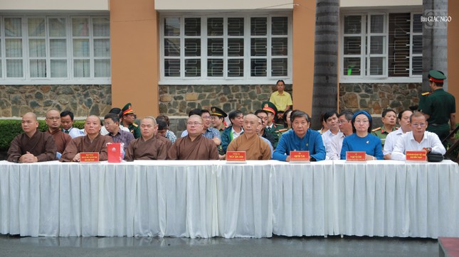 Chư tôn đức Ban Trị sự Phật giáo Q.Bình Thạnh tham dự