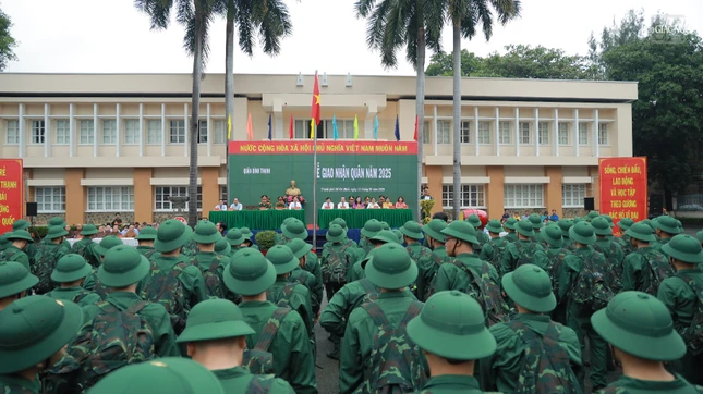 Năm 2025, toàn Q.Bình Thạnh có 273 thanh niên nhập ngũ Năm 2025, toàn Q.Bình Thạnh có 273 thanh niên nhập ngũ