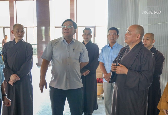 Thượng tọa Thích Thanh Phong chia sẻ về công tác cải tạo cơ sở hạ tầng để phục vụ Đại lễ Vesak 2025