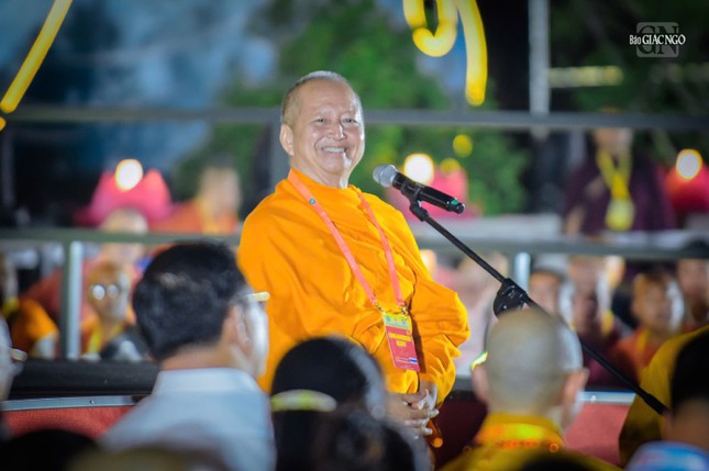 Hòa thượng GS.TS Phra Brahmapundit phát biểu