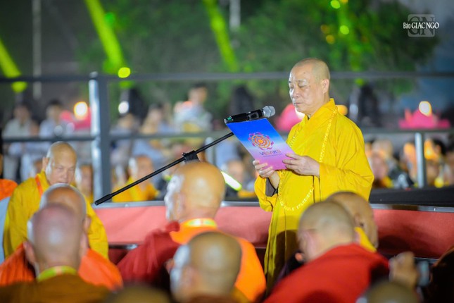 Hòa thượng Thích Bảo Nghiêm phát biểu khai mạc