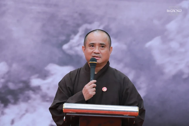 Thượng tọa Thích Tâm Hải phát biểu đúc kết