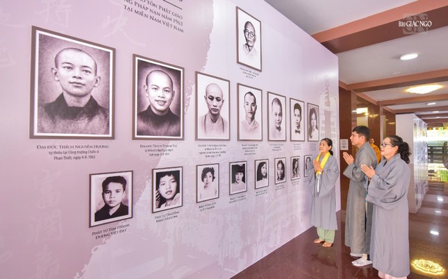 Phật tử thành kính tưởng niệm chư vị Thánh tử đạo