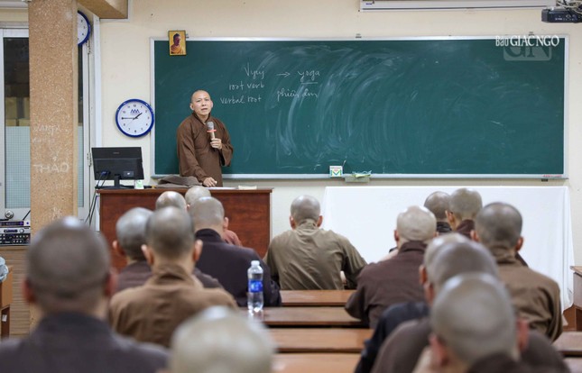 Có 88 học viên theo học Lớp Cổ ngữ Sanskrit do Học viện Phật giáo VN tại TP.HCM mở khóa đầu tiên