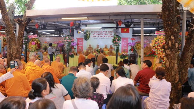 Quang cảnh buổi lễ