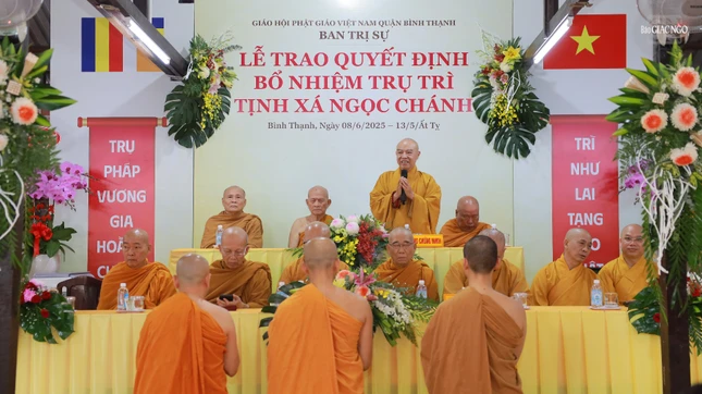 Hòa thượng Thích Nhựt Hỷ ban đạo từ