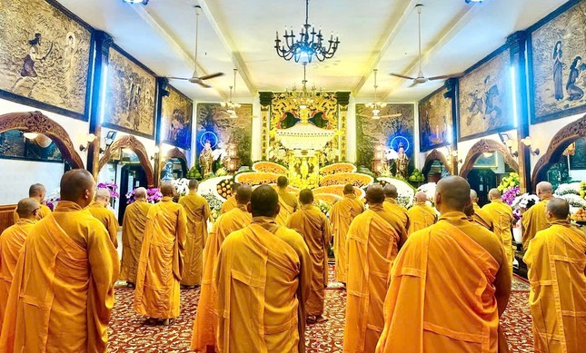 Lễ tác pháp an cư kiết hạ tại tổ đình Phổ Quang Lễ tác pháp an cư kiết hạ tại tổ đình Phổ Quang