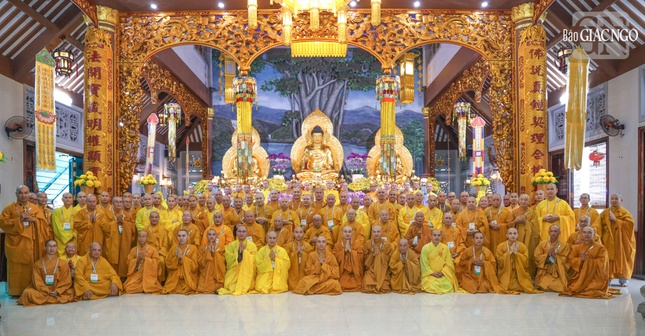 Trường hạ chùa Báo Ân (chư Tăng Bắc tông) có 182 hành giả an cư