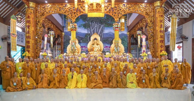 Trường hạ chùa Báo Ân (chư Tăng Bắc tông) có 182 hành giả an cư