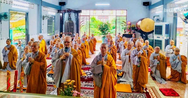 Lễ tác pháp an cư chư Ni Q.Tân Bình tại chùa Thiền Quang