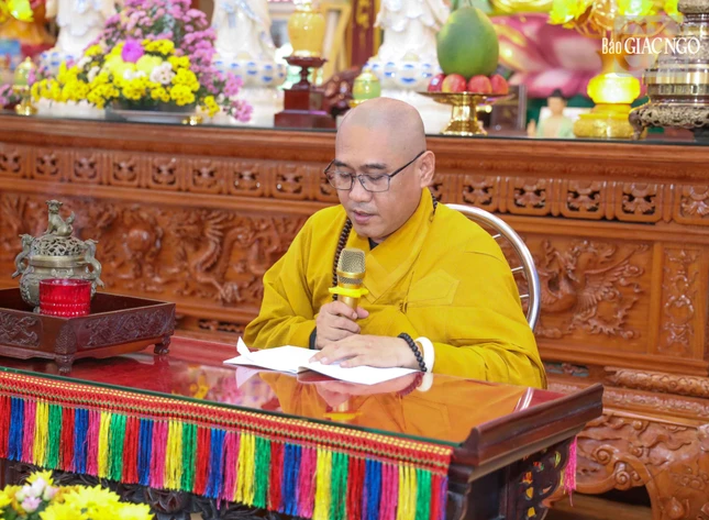 Thượng tọa Thích Lệ Tâm thuyết giới Tỳ-kheo và Bồ-tát