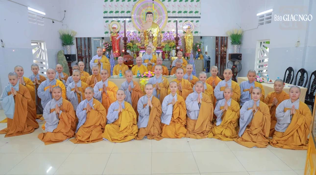 Năm 2025, chùa Mai Sơn có 51 hành giả an cư