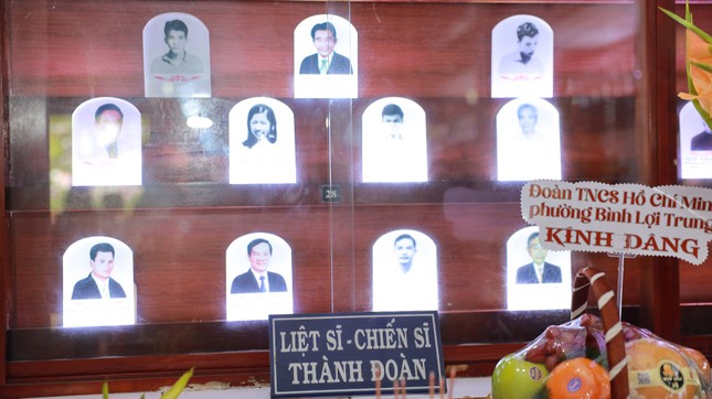 Hơn 20 chiến sĩ trong phong trào kháng chiến yêu nước được phụng thờ tại chùa Diệu Pháp