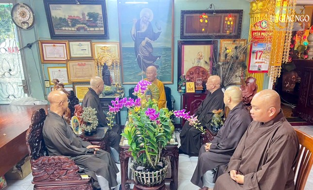 Trưởng lão Hòa thượng Thích Như Niệm chia sẻ kinh nghiệm tu tập đến chư tôn đức lãnh đạo Phật giáo TP.HCM Trưởng lão Hòa thượng Thích Như Niệm chia sẻ kinh nghiệm tu tập đến chư tôn đức lãnh đạo Phật giáo TP.HCM