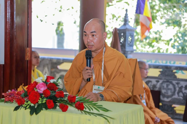 Đại đức Thích Quảng Hậu tụng giới Tỳ-kheo và Bồ-tát