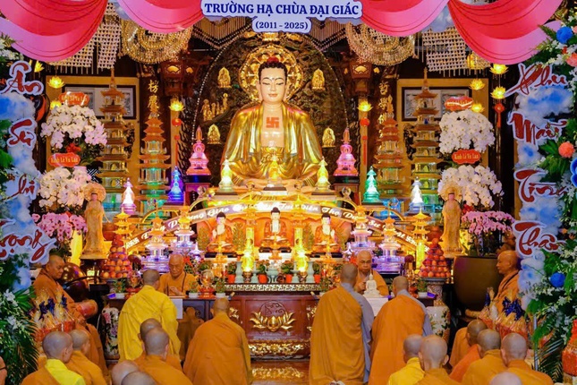 Lễ Tự tứ sau ba tháng hạ an tại hạ trường Đại Giác Lễ Tự tứ sau ba tháng hạ an tại hạ trường Đại Giác