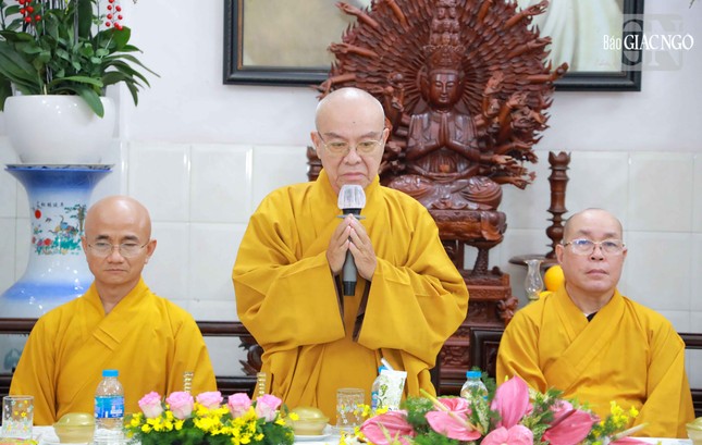 Hòa thượng Thích Nhựt Hỷ ban đạo từ