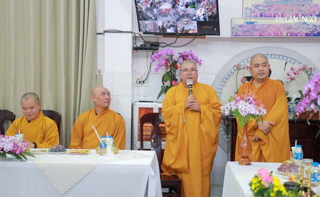 Đại đức Thích Bửu Đăng cảm tạ