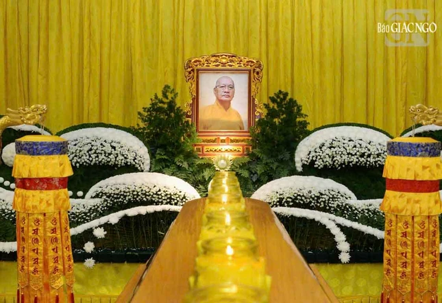 Giác linh đường Trưởng lão Hòa thượng Thích Thiện Tánh