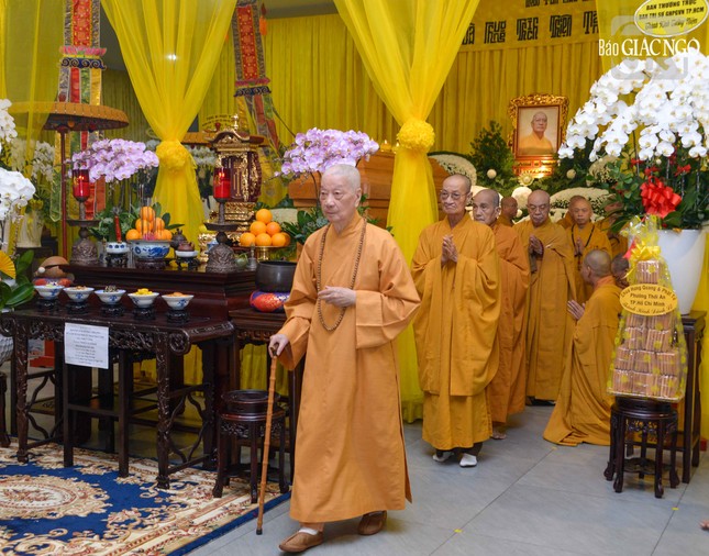 Tiễn biệt vị pháp lữ đã cùng đồng hành, gắn bó với ngài suốt hơn 40 năm trong các hoạt động Phật sự tại TP.HCM