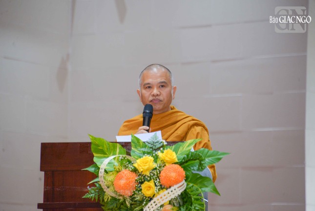 Thượng tọa Thích Giác Hoàng công bố quyết định