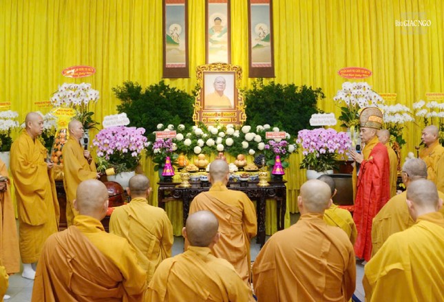 Khóa lễ cung tiến Giác linh Trưởng lão Hòa thượng Thích Thiện Tánh