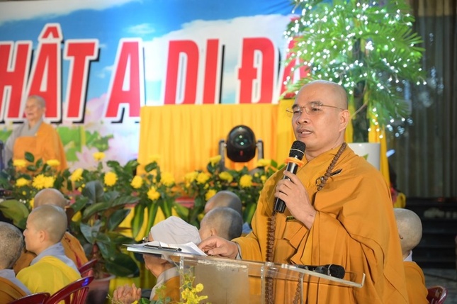 Thượng tọa Thích Hạnh Phú chia sẻ về ý nghĩa của ngày vía Đức Phật A Di Đà