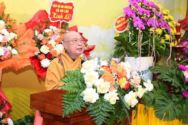 Hòa thượng Thích Thanh Giác phát biểu khai mạc Hòa thượng Thích Thanh Giác phát biểu khai mạc