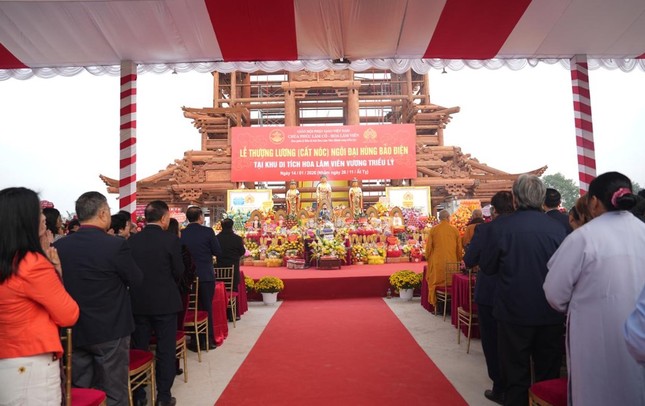 Quang cảnh buổi lễ